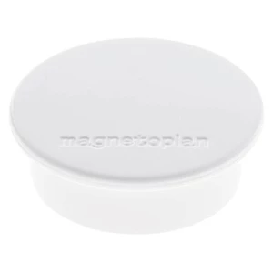 Magnetoplan Magnet Discofix Color (Ø x V) 40 mm x 13 mm Okrugli Bijela 10 ST 1662000 slika