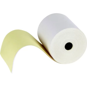 Rola za blagajnu od normalnog papira s kopirnim papirom 65076-20210 širina: 76 mm dužina: 25 m promjer: 65 mm 50 ST slika