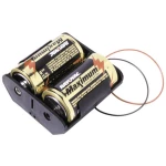 Baterije - držač 2x Mono (D) Kabel (D x Š x V) 71 x 71 x 31 mm MPD BH2DW