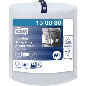 TORK Tork Extra Strong Industrijske papirnate maramice Plave W1 130080 slika