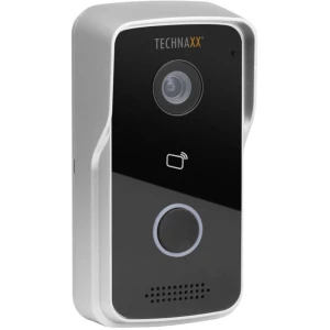 Technaxx 4688 Video-portafon Srebrna, Crna slika