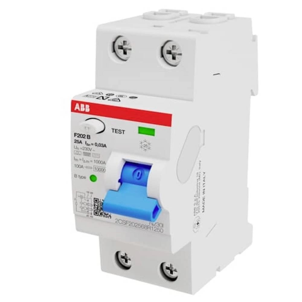 ABB 2CSF202568R1250 F202B-25/0,03 FID zaštitna sklopka 25 A 230 V slika