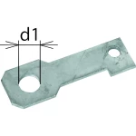 DEHN 923226 Anschlussbügel IF3 gerade Bohrdurchmesser d1 26 mm pribor za montažu
