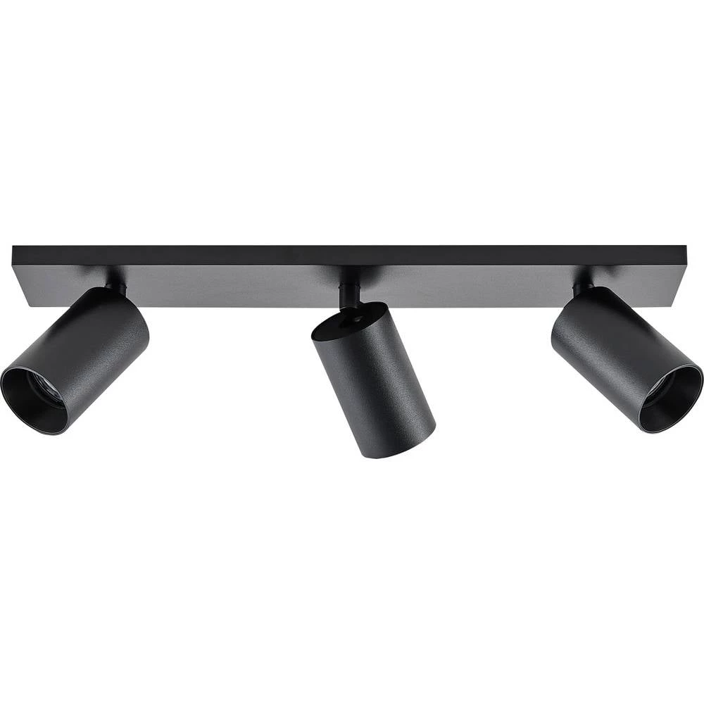 Deko Light 348250 Can Tilt eckig, 3x 7,5 W GU10, Schwarz nadgradna stropna svjetiljka GU10 7.5 W crna slika