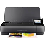 HP OfficeJet 250 All-in-One tintni multifunkcionalni pisač u boji A4 pisač, skener, kopirni stroj rad baterije, WLAN, AD