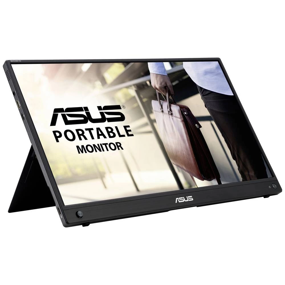 Asus MB16AWP LED zaslon 39.6 cm (15.6 palac) Energetska učinkovitost 2021 C (A - G) 1920 x 1080 piksel Full HD  USB-C®, mikro HDMI, utičnica za slušalice IPS LED slika