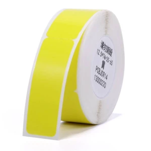 NIIMBOT etikete u roli 72 x 12.5 mm žuta 65 St. A2K18638301 kabelske oznake slika