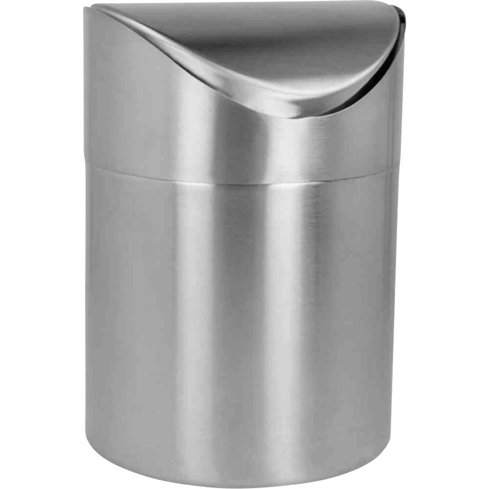 Metaltex 185392010 kontejner za limenke 1.5 l nehrđajući čelik (Ø x V) 12 cm x 16.5 cm srebrna N/A 1 kom. slika