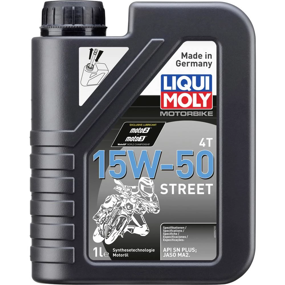 Liqui Moly Motorbike 4T 15W-50 Street 2555 ulje za 4-taktne motore 1 l slika