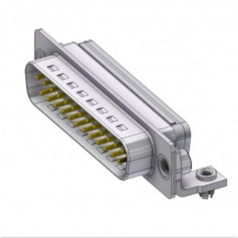 D-SUB utikač 90 ° Broj polova: 25 SMD DELTRON SWISS 1 ST slika