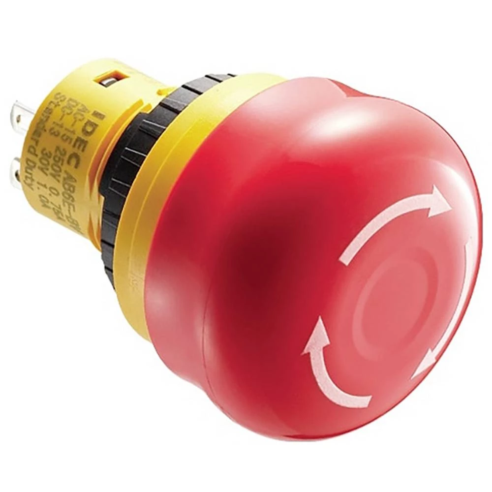 Idec AB6E Series prekidač za isključivanje u nuždi 250 V 5 A IP54 1 kom. slika