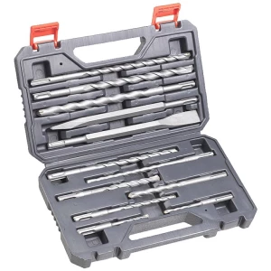 kwb 240290 SDS-Plus set dlijeta za čekić, 12-dijelni kamen u. Set svrdla za beton u plastičnom kućištu, set svrdla i dlijeta kwb 240290  komplet dlijeta 12-dijelni   SDS-Plus 12 St. slika