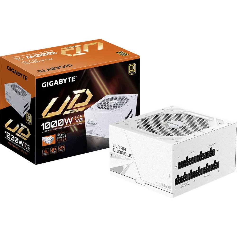 Gigabyte GP-UD1000GM PG5 ICE napajanje 1000 W ATX 80 plus gold slika