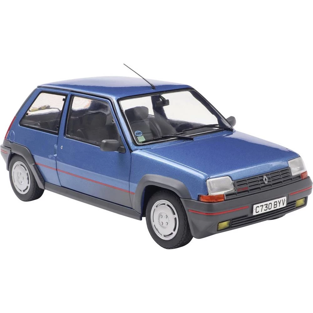 Solido model automobila Renault 5 GT Turbo MK1 Alpine plava gotovi model model automobila slika