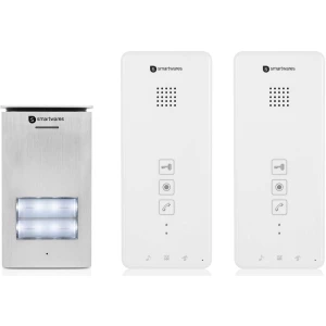 Smartwares DIC-21122 Video-portafon Srebrna, Bijela slika