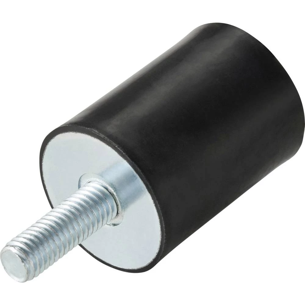 TRU COMPONENTS gumeni amortizer TC-NT30-40-43A Čvrstoća (detalji) 43 Shore A Maksimalni statički teret 31 kg slika