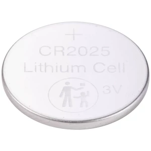 VOLTCRAFT LM2025 gumbasta baterija CR 2025 litijev 140 mAh 3 V 1 St. slika