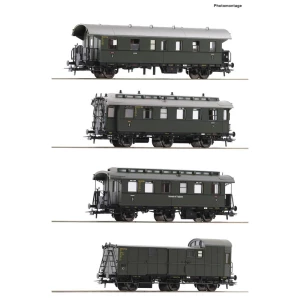 Roco 74014 H0 set od 4 putnička vlaka DB slika