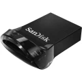 USB Stick 64 GB SanDisk Cruzer Ultra Fit™ Crna SDCZ430-064G-G46 USB 3.1 slika