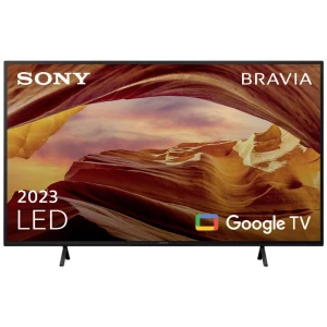 Sony X75WL LCD-TV 108 cm 43 palac Energetska učinkovitost 2021 G (A - G) dvb-c, dvb-s, dvb-s2, DVB-T, DVB-T2, Smart TV, UHD, WLAN, ci+ crna slika