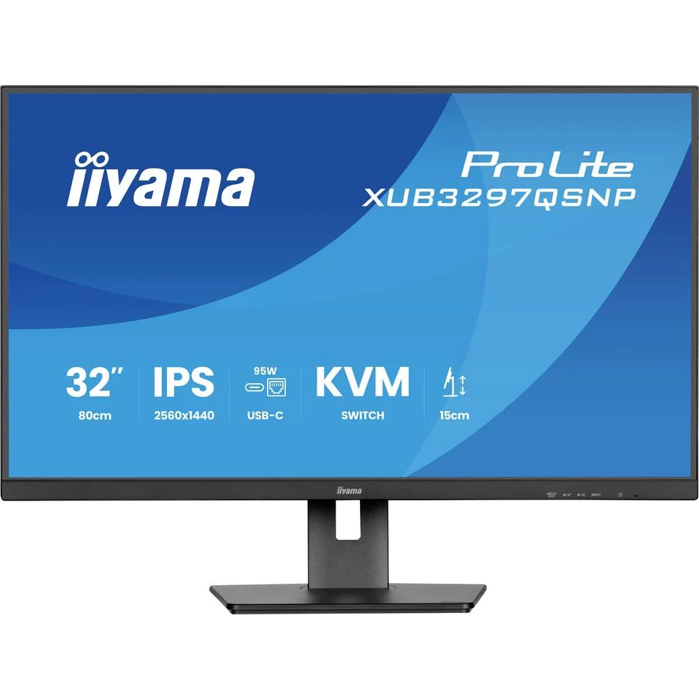 Iiyama XUB3297QSNP-B1 LCD zaslon Energetska učinkovitost 2021 F (A - G) 81.3 cm (32 palac) 2560 x 1440 piksel 16:9 1 ms slika