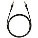 Oehlbach D1C84018 utičnica audio priključni kabel [1x 3,5 mm banana utikač - 1x 3,5 mm banana utikač] 1.50 m crna
