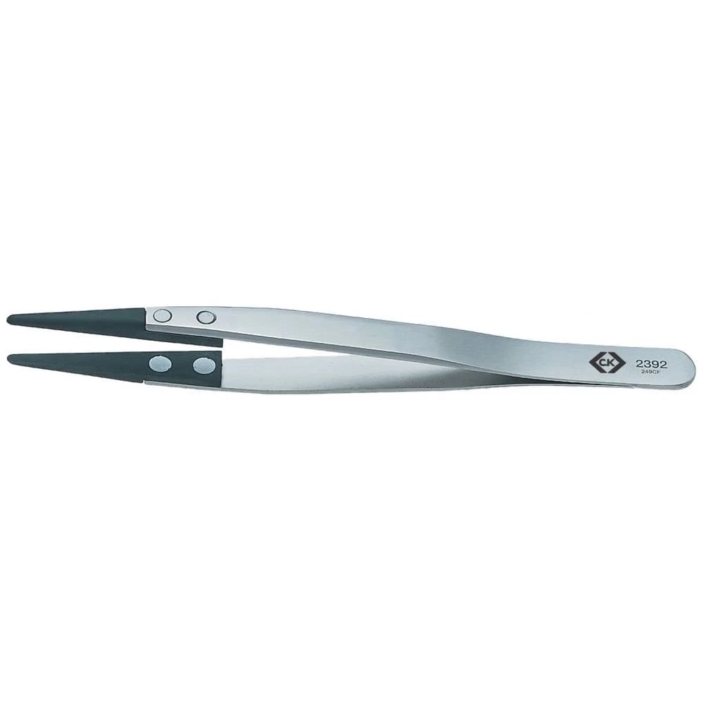 C.K T2392 pinceta za pozicioniranje 259CF tupi vrh 130 mm slika