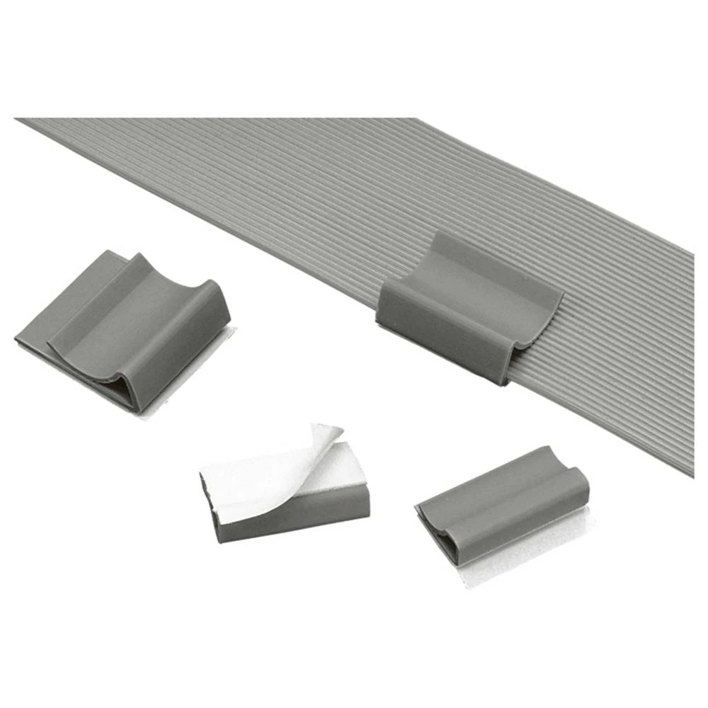 Panduit Flat Cable Mount držač kabela ljepljenje FCC-A-C8 siva 1 kom. slika