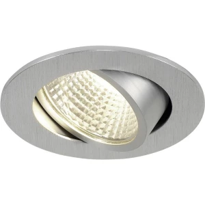 LED ugradna svjetiljka 3 W Toplo-bijela SLV New Tria 1 Set 113956 Aluminij (brušeni) slika