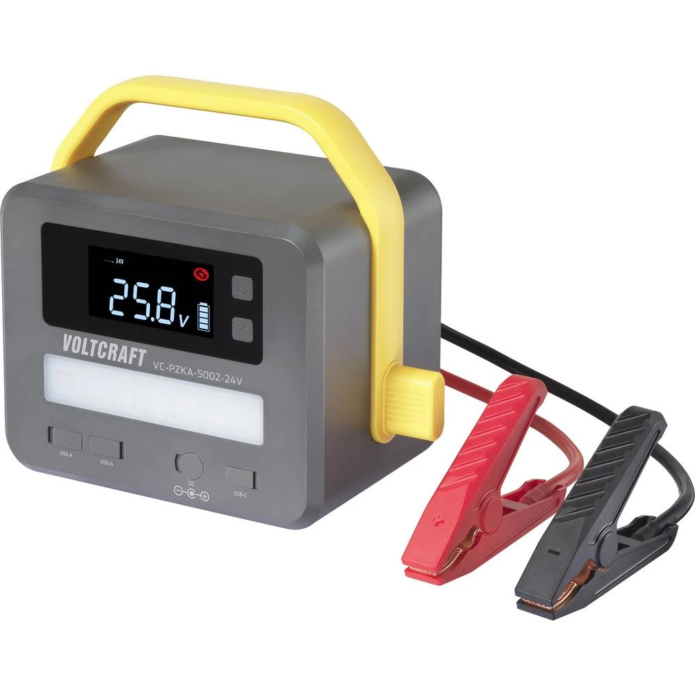 VOLTCRAFT brzi start sustav VC-PZKA-5002-24V VC-17609855 Struja pri startu (12 V)=1500 A Početna struja (24 V)=500 A USB slika