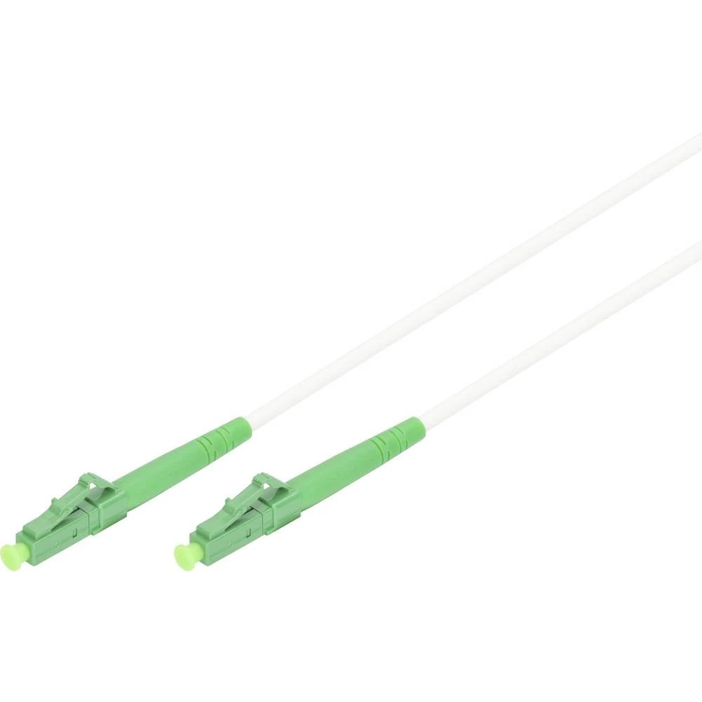 Digitus DK-2933A-01-LCA-SX staklena vlakna svjetlovodi, staklena vlakna priključni kabel 100 cm bijela, zelena, zelena m slika