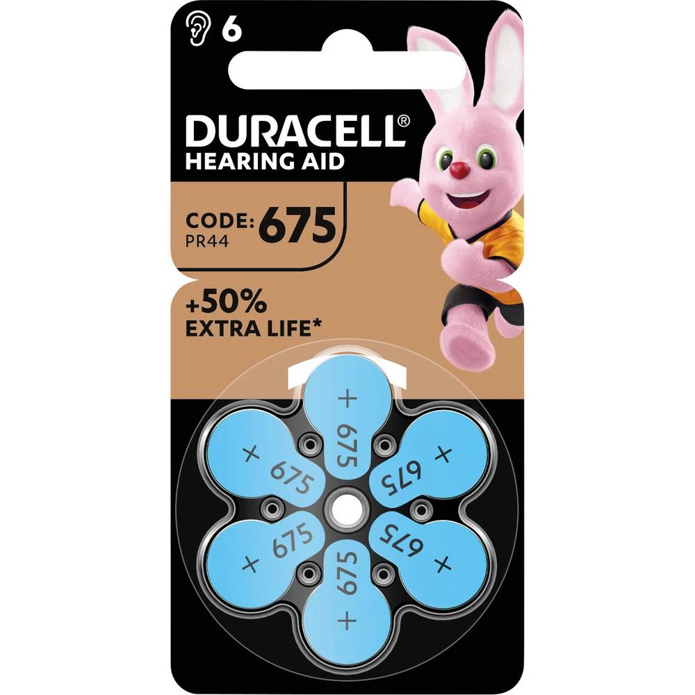 Duracell baterija za slušni aparat ZA 675 1.45 V 1 kom. 630 mAh cink-zračni Batterie slika