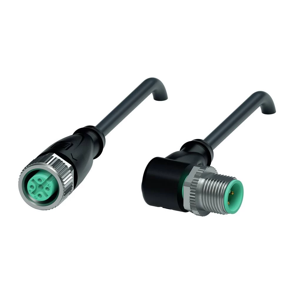 Pepperl+Fuchs 240778-100013 utični konektor za senzor/aktivator, konfekcionirani 5 m Broj polova: 4, 4 1 St. slika