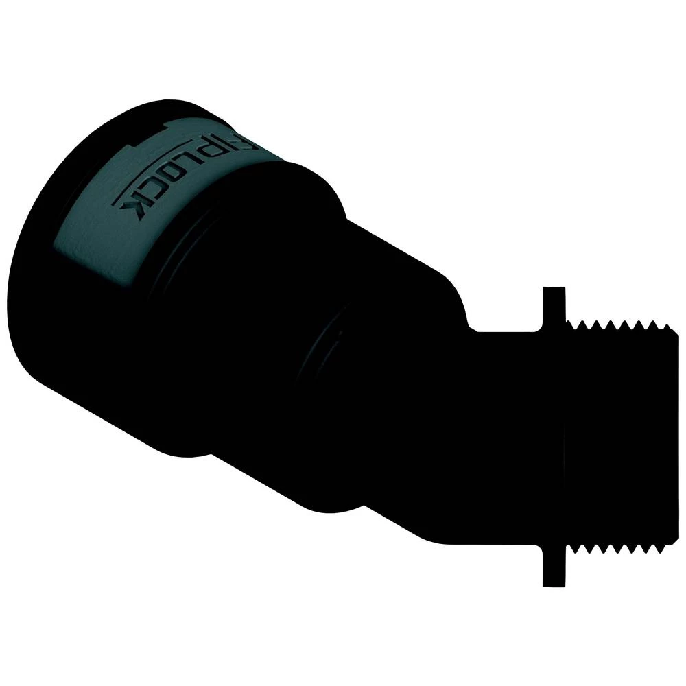 Fränkische Rohrwerke AAPA-12M20PB kutna uvodnica  12 mm     crna 10 St. slika