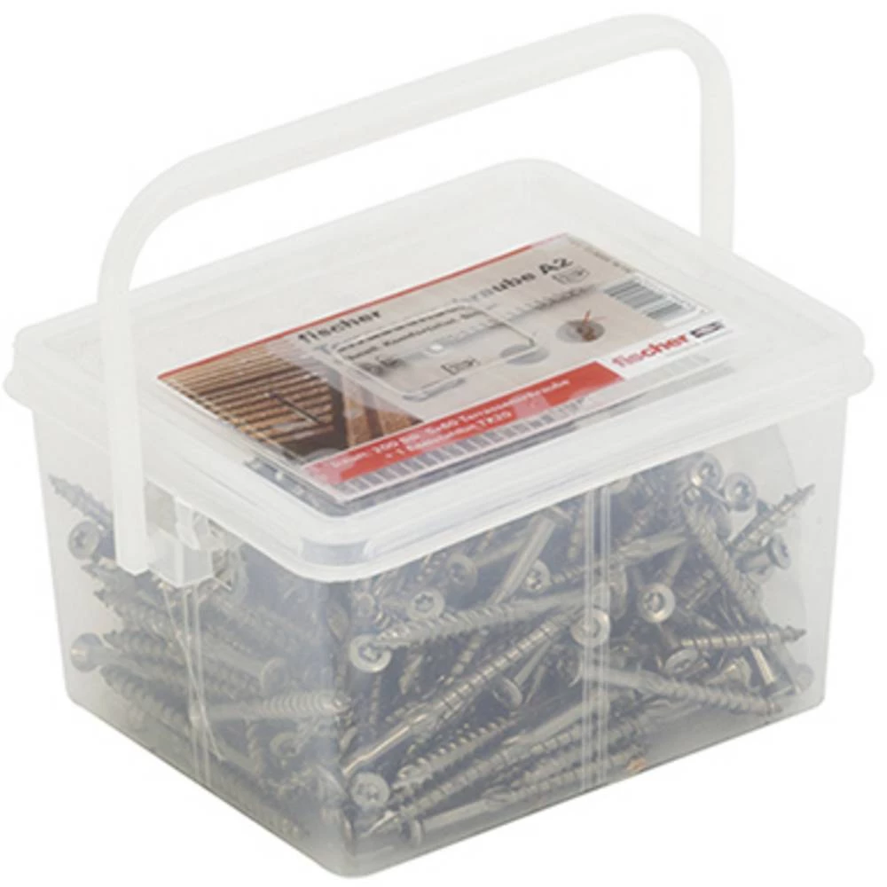 Fischer 660613 vanjski vijci 5 mm 60 mm šesterokutni 200 St. slika