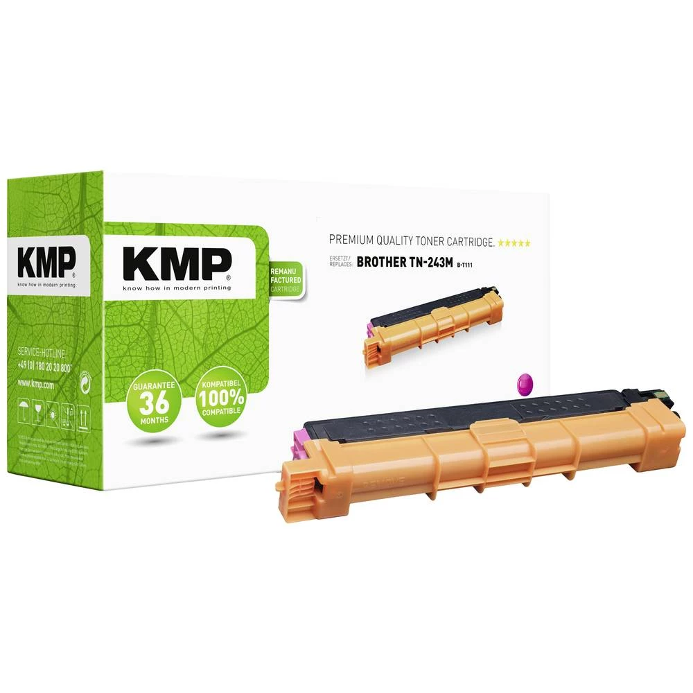 KMP toner zamijenjen Brother TN243M kompatibilan purpurno crven  B-T111 slika