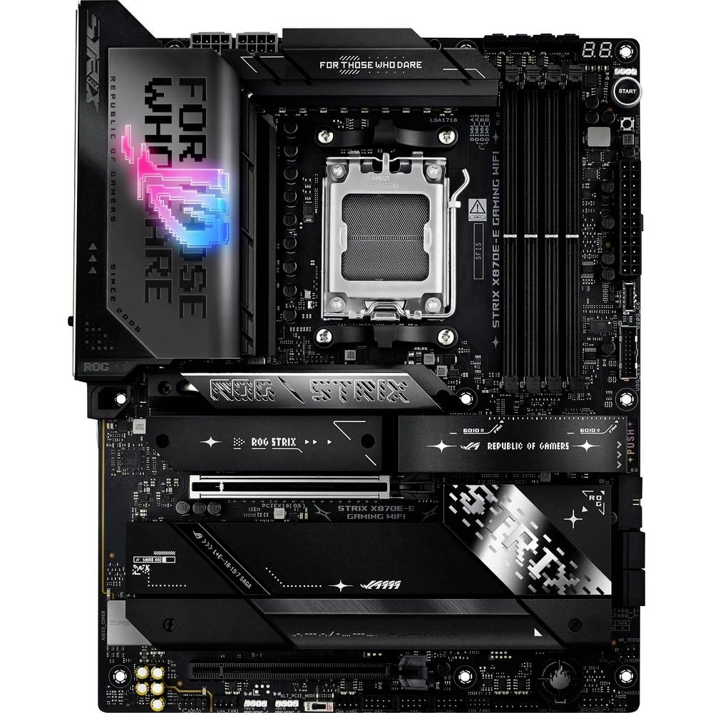 Asus ROG STRIX X870E-E Gaming WIFI (AM5) matična ploča Baza #####AMD AM5 Faktor oblika (detalji) ATX Set čipova matične slika