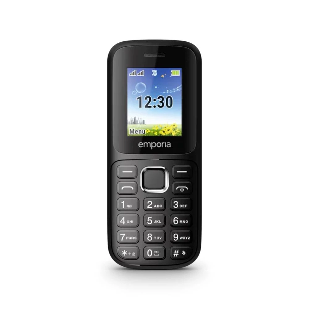 Emporia FN313_001 mobilni telefon  32 MB 4.5 cm (1.77 palac) crna  Single-SIM slika
