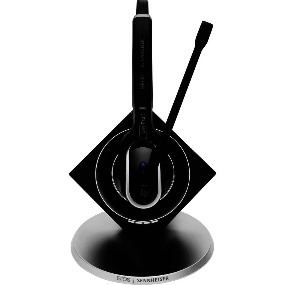 EPOS IMPACT DW 20 ML EU telefon On Ear Headset DECT mono crna poništavanje buke kontrola glasnoće, utišavanje mikrofona slika