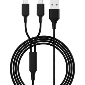 Smrter    USB kabel za punjenje    USB 2.0    USB-A utikač, USB-Micro-B utikač    1.20 m    crna slika