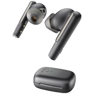 POLY Voyager Free 60 UC USB-C/A računalo In Ear Headset Bluetooth® stereo crna poništavanje buke slušalice s mikrofonom, kutija za punjenje, kontrola glasnoće, funkcija slušanja, kontrola na dodir slika