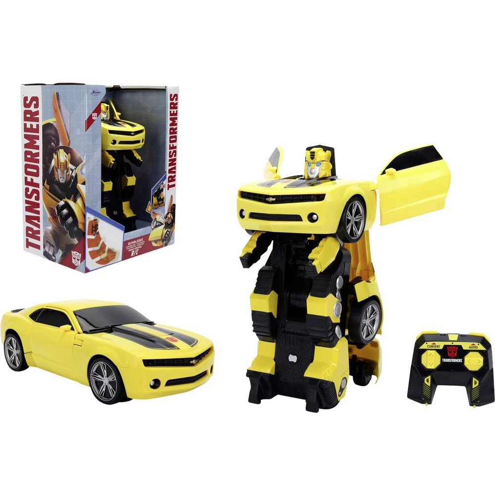 JADA TOYS 9336112314R00 Transformers RC Converting Bumblebee RC model automobila za početnike električni cestovni model slika