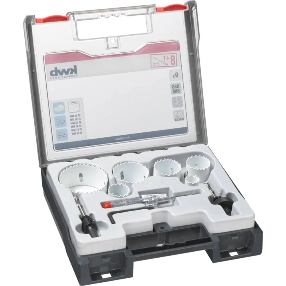 Krunska pila-komplet 9-dijelni kwb 598220 1 ST slika