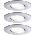 LED ugradno svjetlo za kupaonicu 3-dijelni komplet 18 W Neutralno-bijela Paulmann 99929 Calla Krom (mat) boja