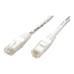 Value 21.99.1576 RJ45 mrežni kabel, Patch kabel cat 6 U/UTP 7.00 m bijela nezaštićen 1 St.
