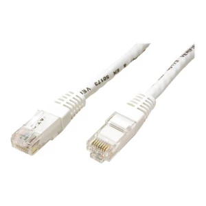 Value 21.99.1576 RJ45 mrežni kabel, Patch kabel cat 6 U/UTP 7.00 m bijela nezaštićen 1 St. slika