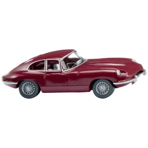 Wiking 080303 h0 model automobila Jaguar E-Type Coupe - grimizno crvena slika