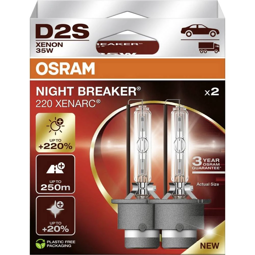 OSRAM 66240XN2-2HB ksenonska žarulja XENARC NIGHT BREAKER® 220 D2S 35 W 85 V slika