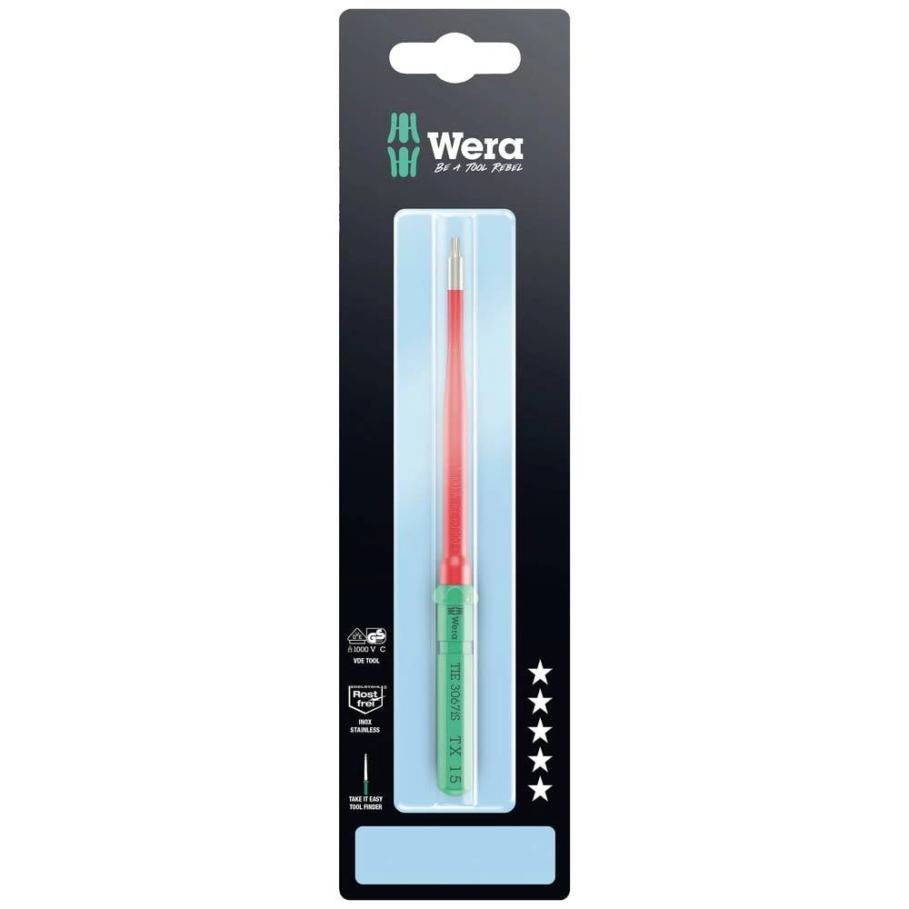 Wera Kraftform Kompakt VDE 3067 iS TX 15x157mm TIE SB   izmjenjiva oštrica  TX 15 slika