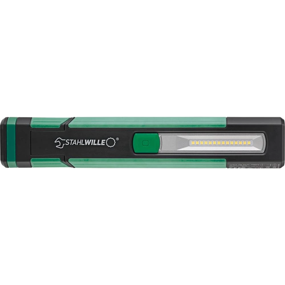 Stahlwille 77490019 LED punjiva ručna svjetiljka 1000 lm, magneti za držanje, rotirajuća kuka, vrijeme osvjetljenja 7 sa slika